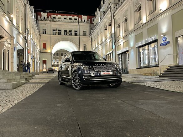 2018 Land Rover Range Rover IV Рестайлинг, синий - вид 29