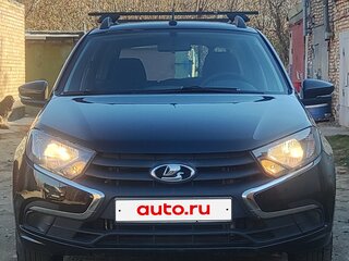 2018 Lada (ВАЗ) Granta I Рестайлинг, чёрный, 635000 рублей, вид 1