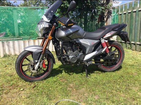 2014 Stels Flame 200, серый, 109000 рублей, вид 4
