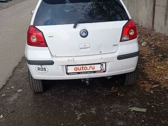 2012 Geely MK Cross I, белый, 210000 рублей - вид 2