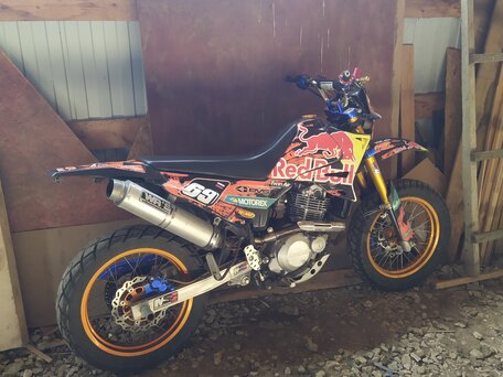 2014 Baltmotors Dakar 250 Motard, жёлтый, 160000 рублей, вид 2