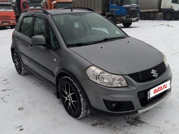2010 Suzuki SX4 I (Classic) Рестайлинг, серый, 1200000 рублей - вид 3