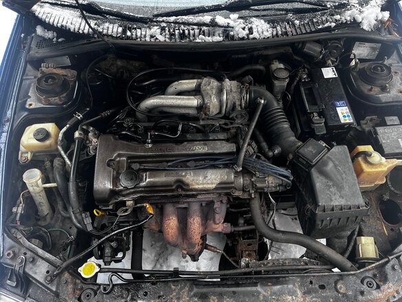 1995 Mazda 323 V (BA), синий, 115000 рублей - вид 8