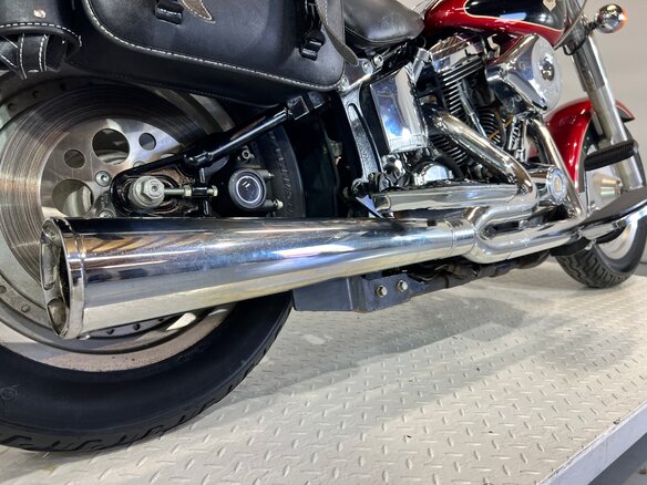 1998 Harley-Davidson Fat Boy, пурпурный, 770000 рублей - вид 15