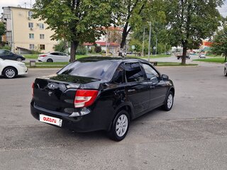2013 Lada (ВАЗ) Granta I, чёрный, 500000 рублей, вид 3