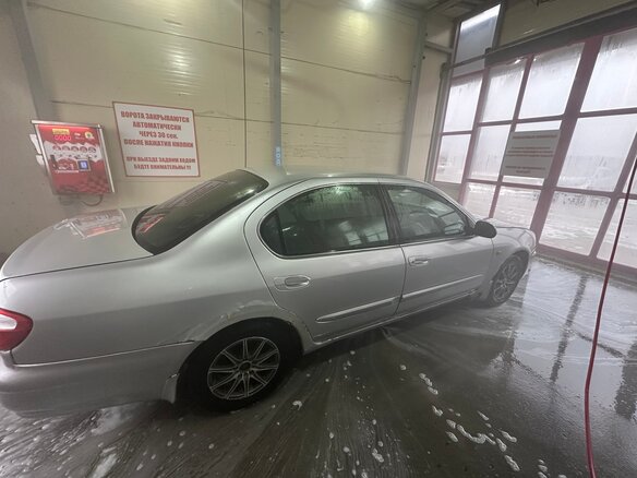 1998 Nissan Cefiro III (A33), серебристый, 350000 рублей - вид 4