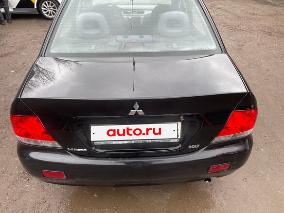 2006 Mitsubishi Lancer IX Рестайлинг, чёрный, 400000 рублей - вид 3