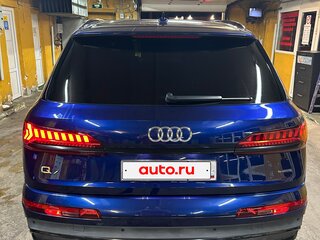 2021 Audi Q7 55 TFSI II (4M) Рестайлинг, синий, 6500000 рублей, вид 2