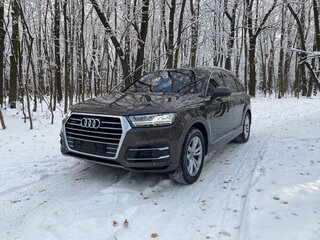 2016 Audi Q7 II (4M), коричневый, 3850000 рублей, вид 2
