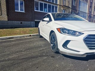2016 Hyundai Elantra VI (AD), белый, 1290000 рублей, вид 5