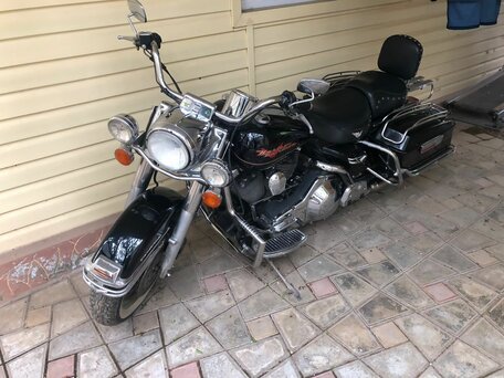 1996 Harley-Davidson Road King, чёрный, 800000 рублей, вид 4