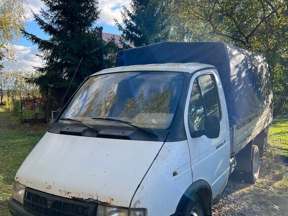 2002 ГАЗ ГАЗель (3302), белый, 370000 рублей