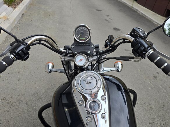 2006 Harley-Davidson Dyna Super Glide, чёрный, 700000 рублей - вид 32