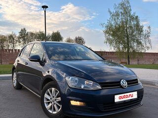 2013 Volkswagen Golf VII, синий, 1000000 рублей, вид 1