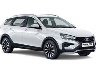 2026 Lada (ВАЗ) Vesta SW Cross I Рестайлинг (NG), белый, 2023000 рублей, вид 1