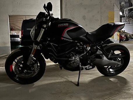 2020 Ducati Monster 821, чёрный, 900000 рублей, вид 2