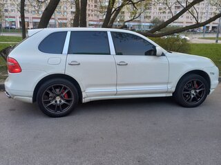 2007 Porsche Cayenne S I Рестайлинг (957), белый, 1500000 рублей, вид 2