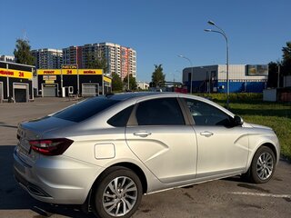 2024 Lada (ВАЗ) Vesta I Рестайлинг (NG), серый, 1500000 рублей, вид 2
