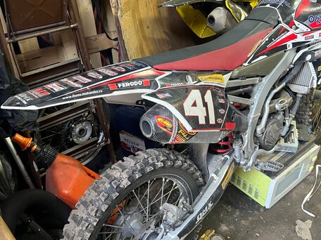 2014 Yamaha YZ250F, белый, 450000 рублей, вид 5