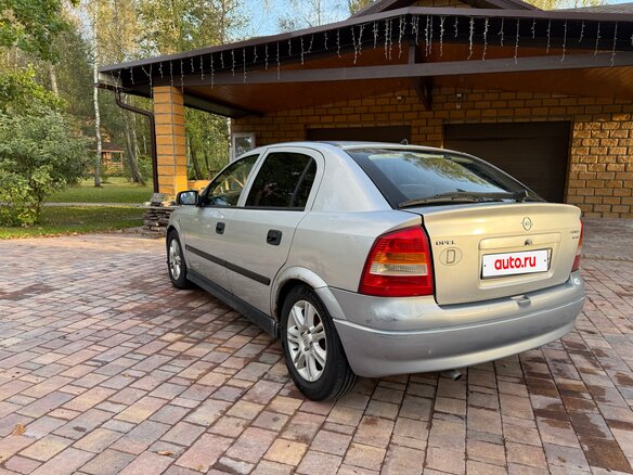2000 Opel Astra G, серебристый, 300000 рублей - вид 5