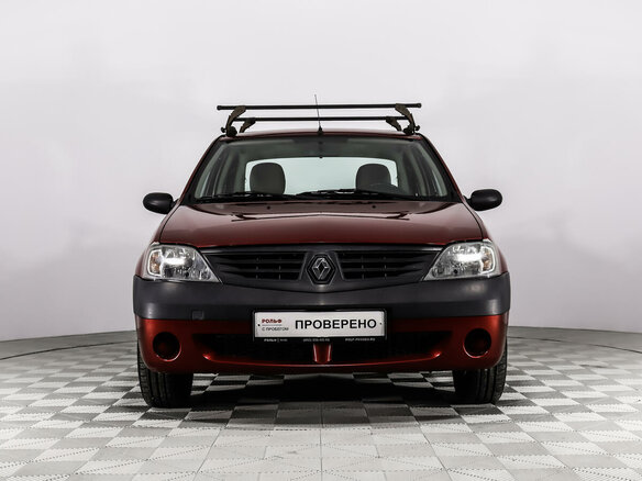 2009 Renault Logan I, красный - вид 1