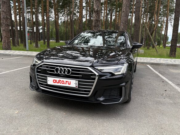 2020 Audi A6 45 TFSI V (C8), чёрный, 4500000 рублей - вид 1