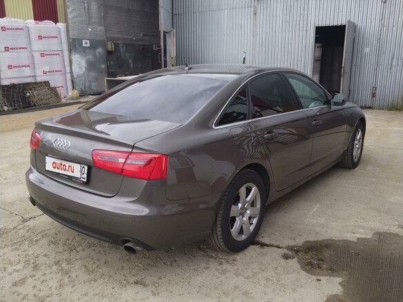 2012 Audi A6 IV (C7), коричневый, 1340000 рублей - вид 2