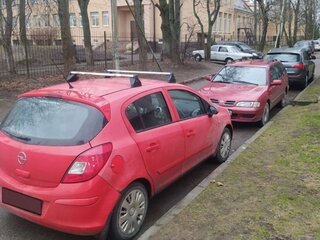 2007 Opel Corsa D, красный, 330000 рублей, вид 3
