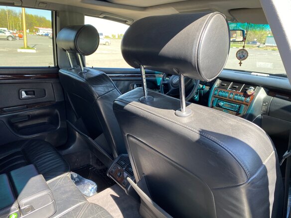 1998 Audi A8 I (D2), синий, 500000 рублей - вид 24