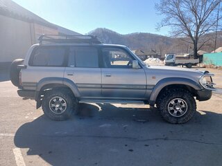 1995 Toyota Land Cruiser 80 Series Рестайлинг, серый, 1200000 рублей, вид 3