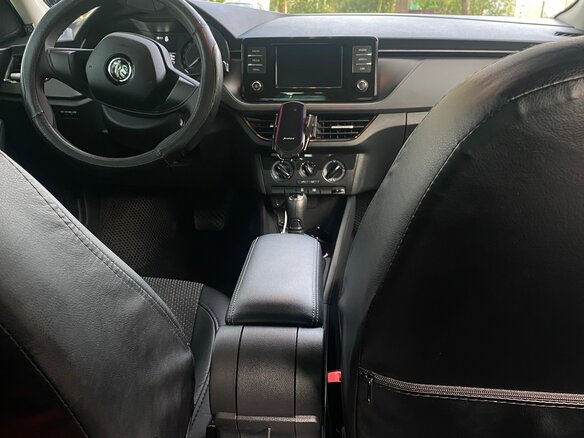 2021 Skoda Rapid II, серебристый, 1789000 рублей - вид 6