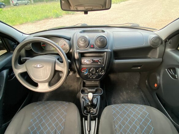 2013 Lada (ВАЗ) Granta I, синий, 440000 рублей - вид 7