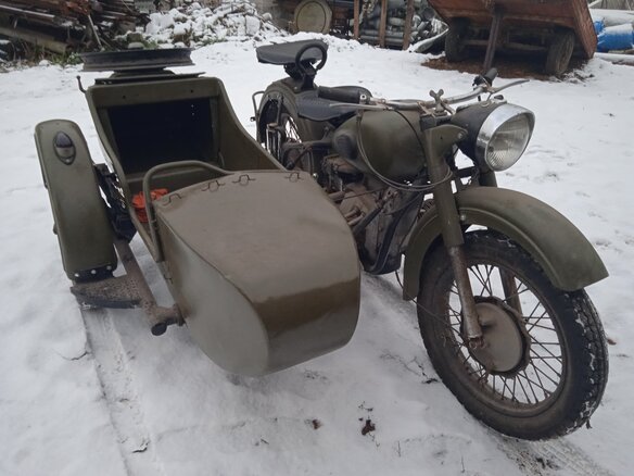 1965 Урал M-62, голубой, 250000 рублей - вид 3