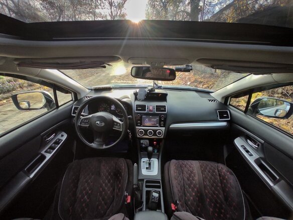 2015 Subaru XV I Рестайлинг, белый, 1590000 рублей - вид 5