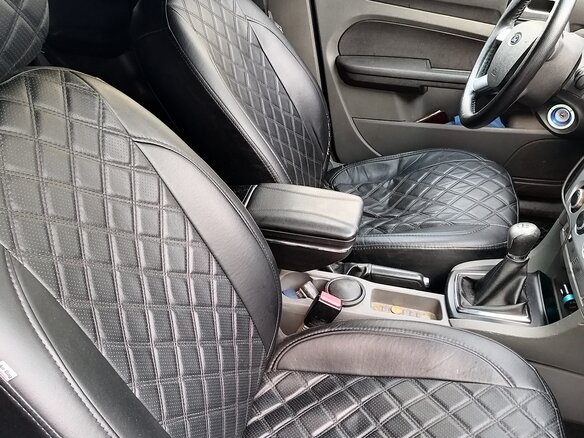 2008 Ford Focus II Рестайлинг, чёрный, 630000 рублей - вид 14