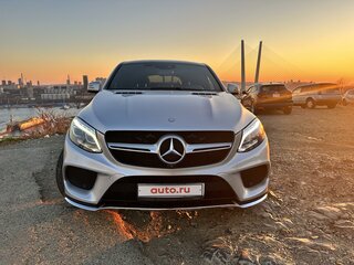 2016 Mercedes-Benz GLE Coupe 400 I (C292), серебристый, 4200000 рублей, вид 3