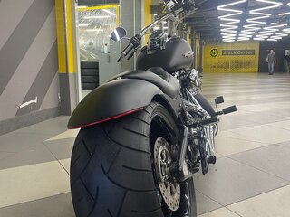 2008 Harley-Davidson Softail Custom, чёрный, 1600000 рублей, вид 3