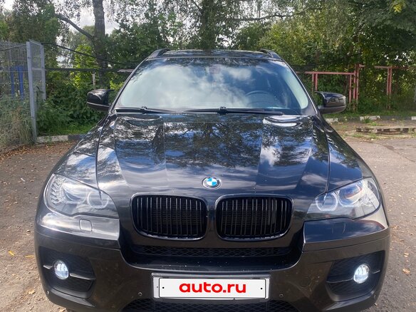 2010 BMW X6 35i 8-speed I (E71), чёрный, 1770000 рублей - вид 2