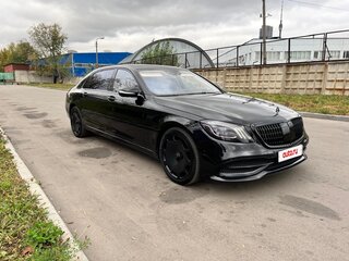 2016 Mercedes-Benz Maybach S-Класс 400 I (X222), чёрный, 4400000 рублей, вид 3
