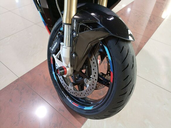 2024 BMW S 1000 R, синий - вид 6