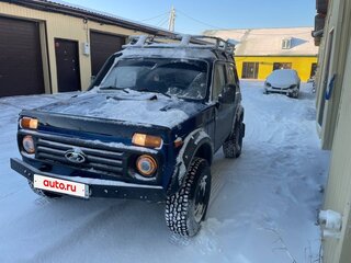 1998 Lada (ВАЗ) 2121 (4x4) I Рестайлинг, синий, 420000 рублей, вид 1