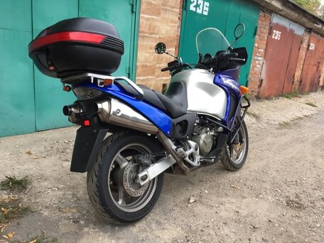 2000 Honda XL1000V Varadero, голубой, 345000 рублей, вид 2