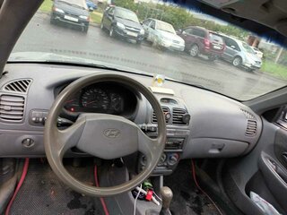 2007 Hyundai Accent ТагАЗ II, серебристый, 320000 рублей, вид 5