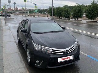 2014 Toyota Corolla XI (E160, E170, E180), чёрный, 1299999 рублей, вид 4