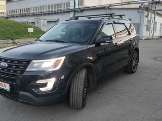 2017 Ford Explorer V Рестайлинг, чёрный, 2699999 рублей, вид 1