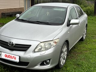 2008 Toyota Corolla X (E140, E150), серебристый, 799000 рублей, вид 1