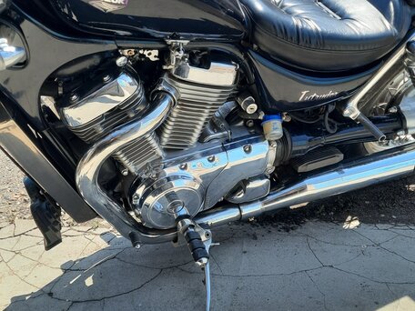 1995 Suzuki Intruder VS 400, чёрный, 375000 рублей, вид 2