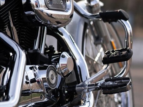 2006 Harley-Davidson Sportster 1200, серебристый, 550000 рублей, вид 5