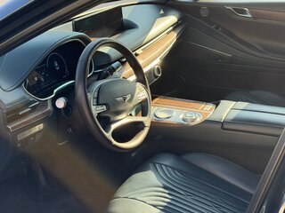 2021 Genesis G80 II, синий, 5000000 рублей, вид 4