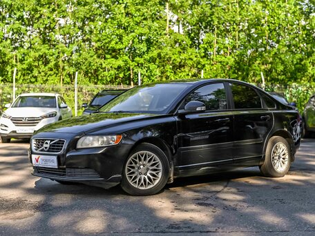2012 Volvo S40 II Рестайлинг, чёрный, 489000 рублей, вид 1
